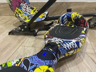 Hoverboard con asiento y ruedas