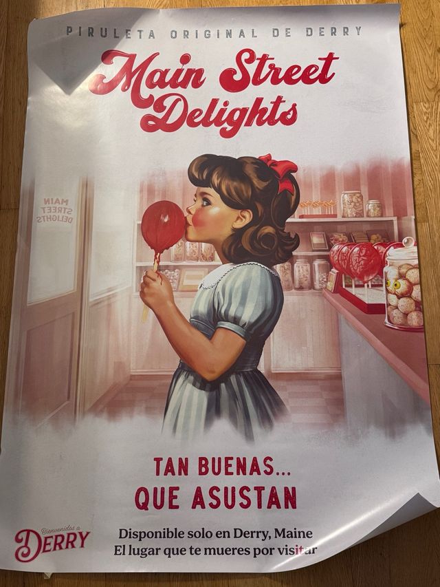 Póster IT: Bienvenidos a Derry XL 100x70 cm