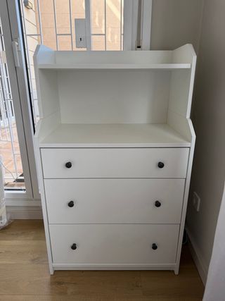 Comò IKEA HAUGA bianco