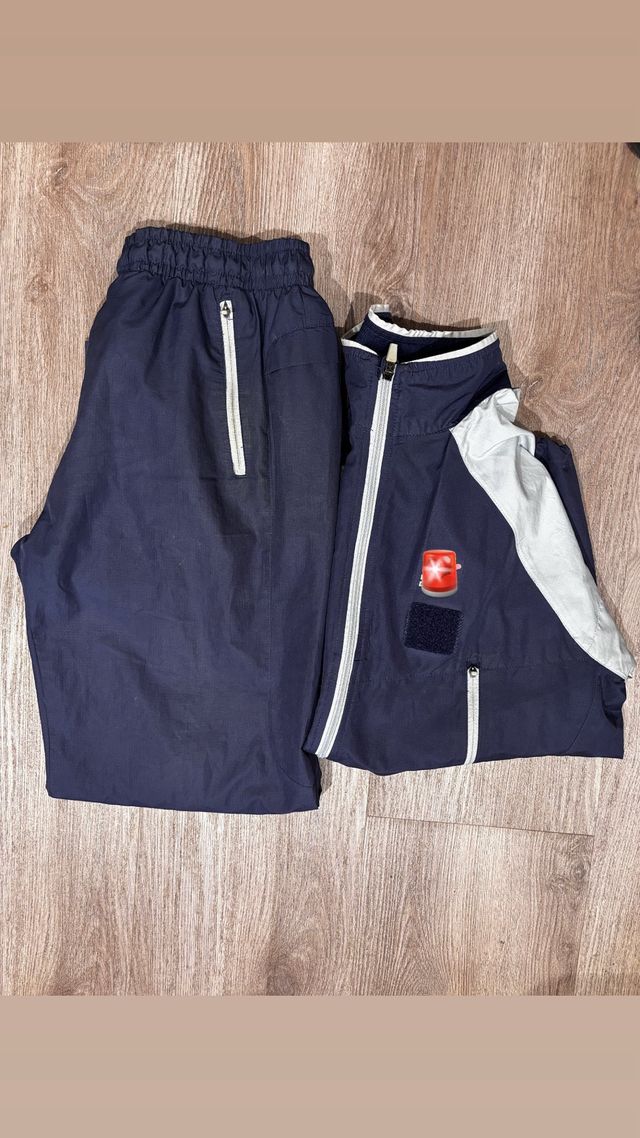 Chándal ET azul y blanco