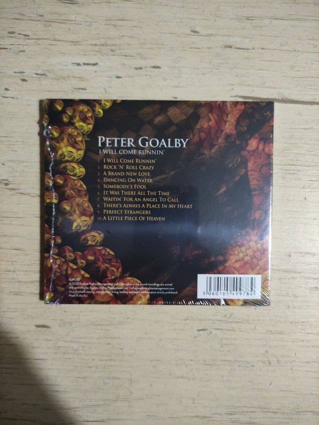 CD Peter Goalby I Will Come Runnin'