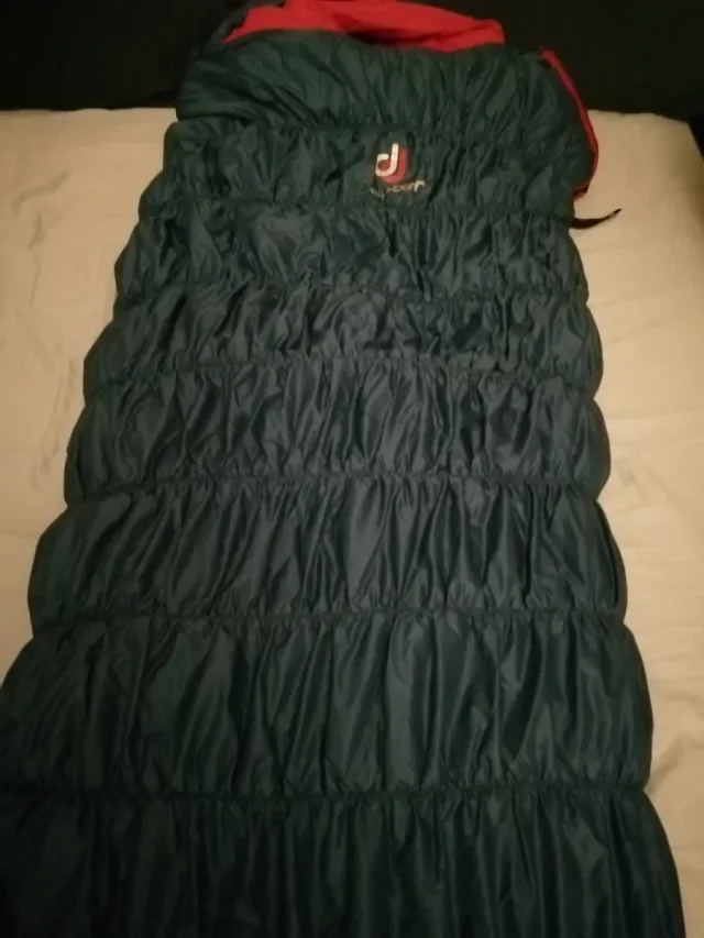 Saco de dormir adulto azul nuevo sin estrenar