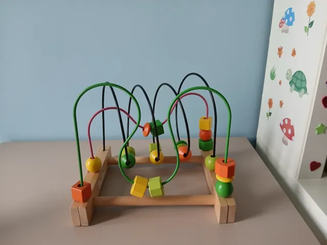 Juguete Cuentas Madera Ikea