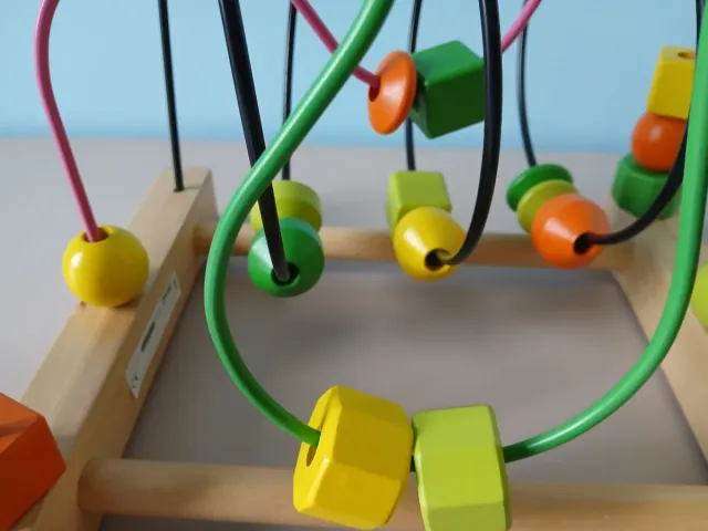 Juguete Cuentas Madera Ikea