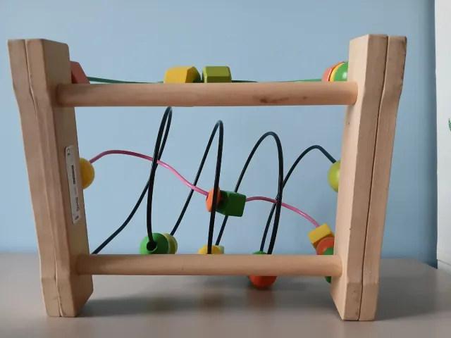 Juguete Cuentas Madera Ikea