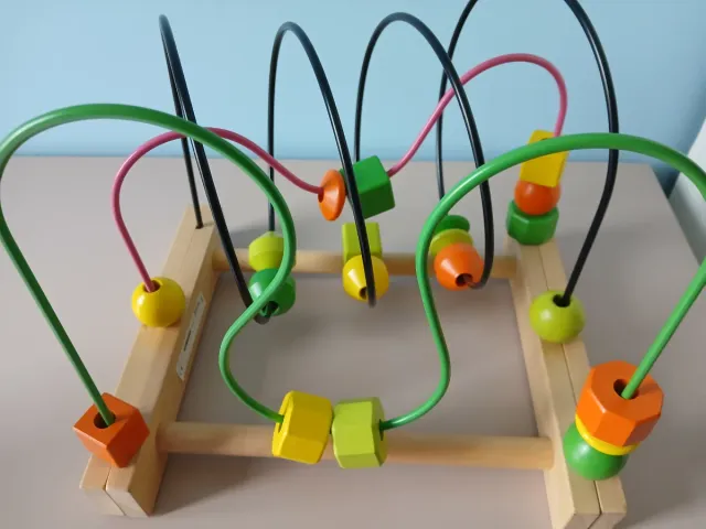 Juguete Cuentas Madera Ikea