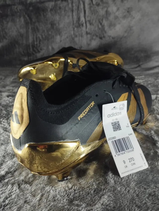 Adidas Predator Elite FG Bellingham Negro/Oro