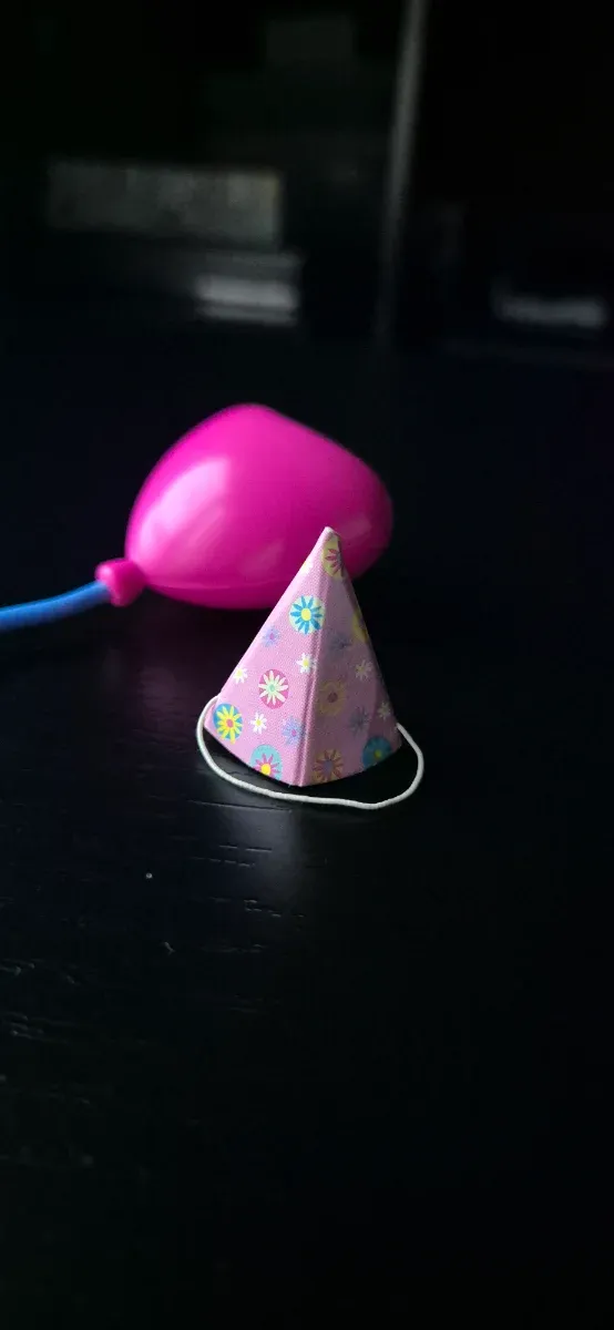 Barbie Complementos Corazón& Gorrito Fiesta cumple