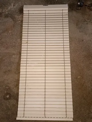 Persiana Alicantina Plástico Blanco