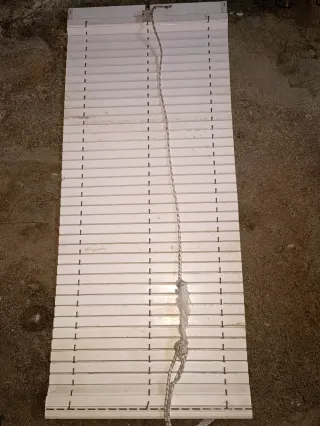 Persiana Alicantina Plástico Blanco