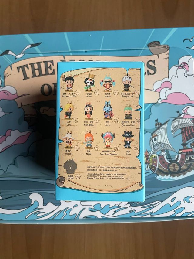 PopMart x One Piece Blind Box Nes Sealed Labubu