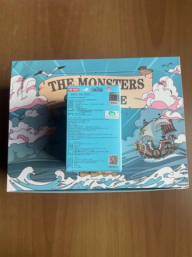 PopMart x One Piece Blind Box Nes Sealed Labubu