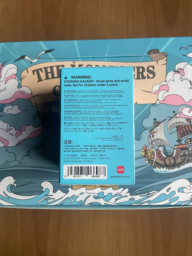 PopMart x One Piece Blind Box Nes Sealed Labubu