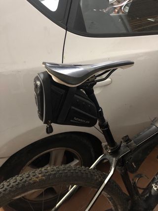 Bolsa sillín bicicleta