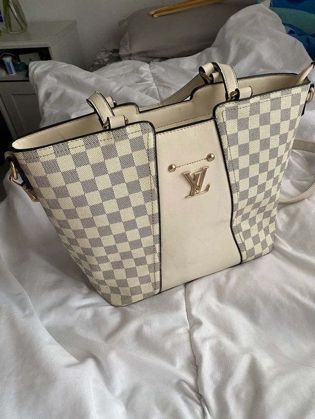 Bolso Louis Vuitton Beige/Blanco