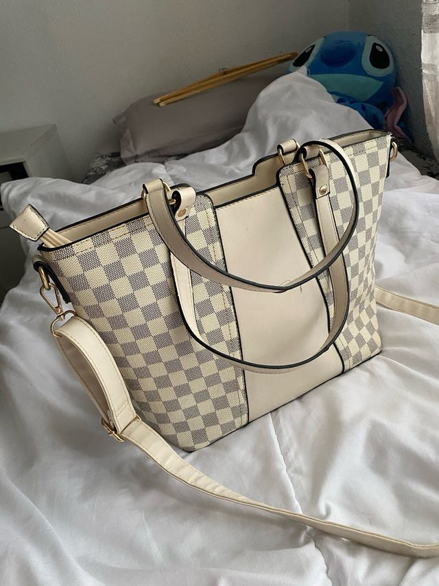 Bolso Louis Vuitton Beige/Blanco