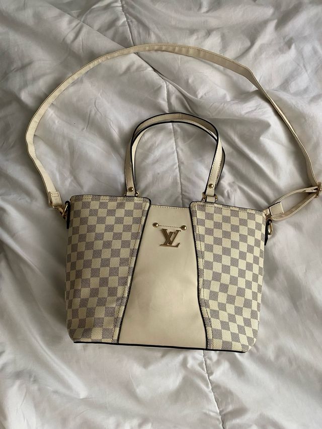 Bolso Louis Vuitton Beige/Blanco