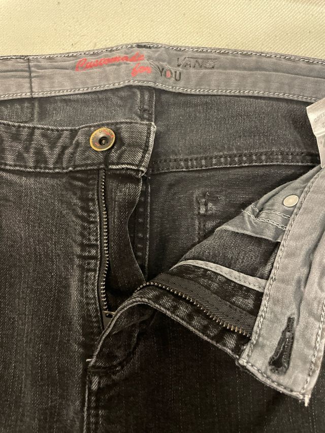 Vans Pantalón Vaquero Negro