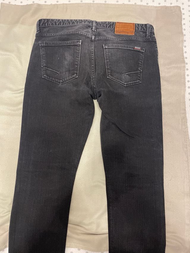 Vans Pantalón Vaquero Negro