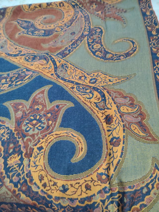 Scialle o sciarpa con stampa paisley