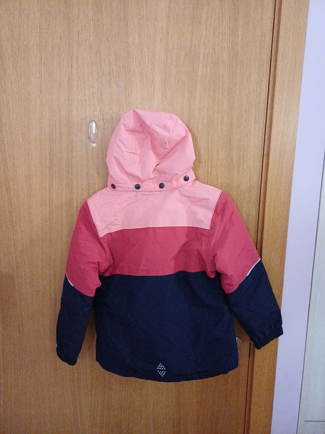 Chaqueta Nieve Niña Azul y Rosa