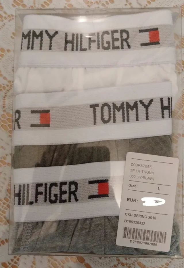 Boxers Tommy Hilfiger Hombre Blancos Pack 3