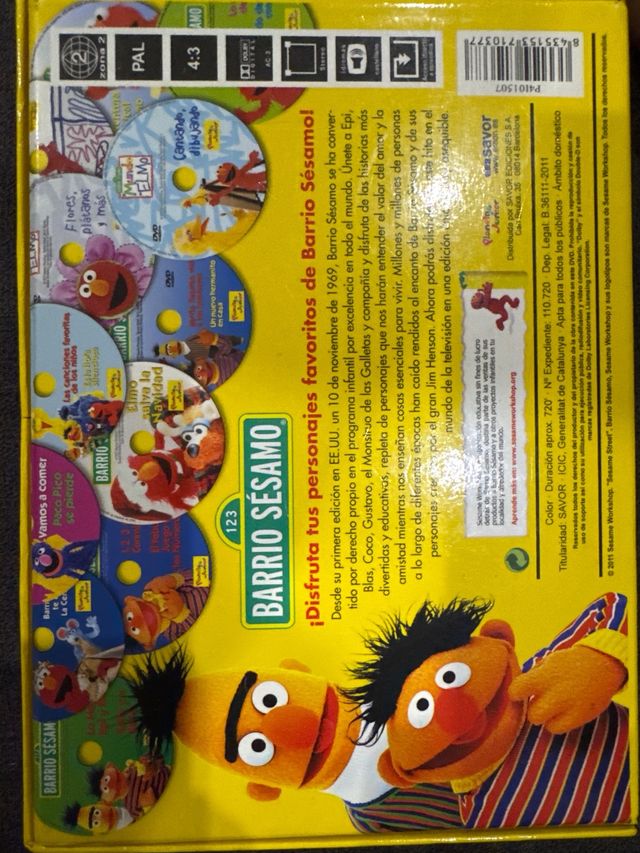 Barrio Sésamo Películas DVD Colección