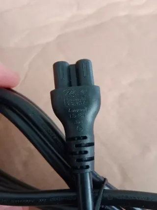 Cable de corriente 3 pines