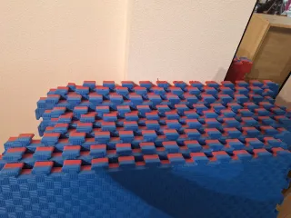 Tatami Competición con Mueble para detras del sofa