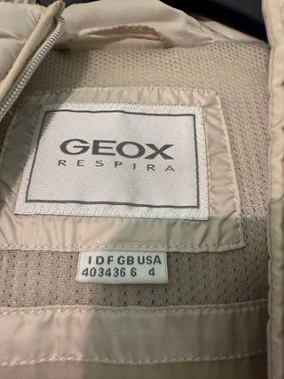 Piumino Geox Grigio Donna