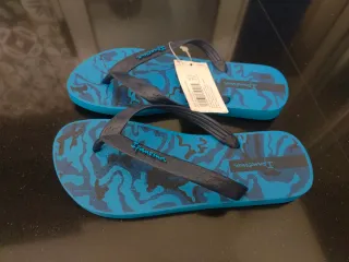 Chanclas Ipanema Azul y Negro