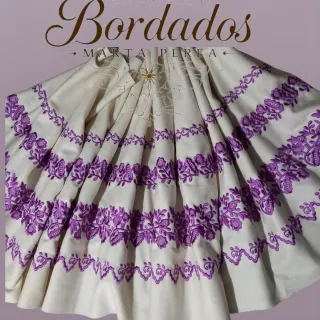 Refajo bordado nuevo