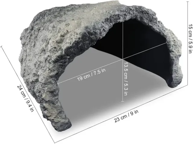 Cueva Resina Reptiles Acuarios
