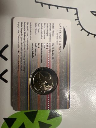 Moneda Letonia 2€ 2025 Selija
