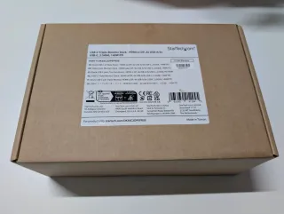 Startech Docking Station 3 Monitores HDMI/DP