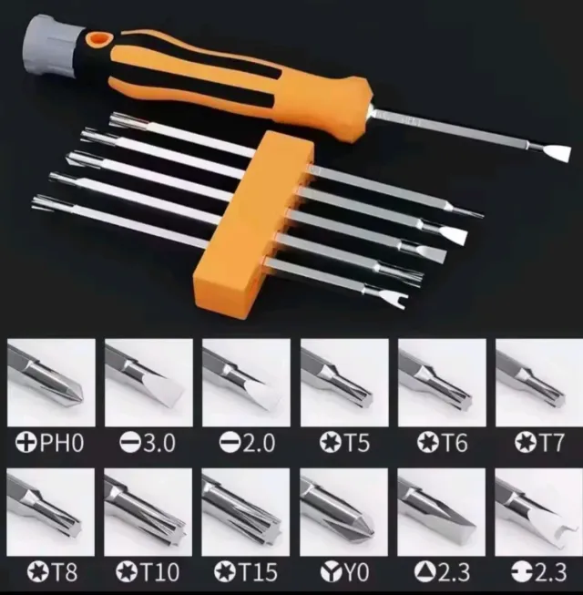 Juego Destornilladores 12 en 1