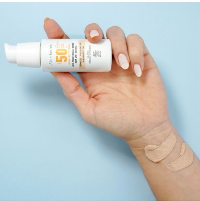 Protector Solar Alma Secret SPF 50 Beige