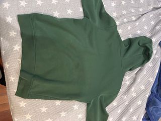 Sudadera Lacoste Verde 100% algodón con Cremallera