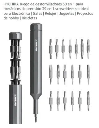 Juego Destornilladores Precisión HYCHIKA 39 en 1
