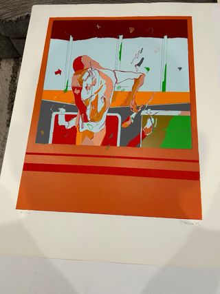 Litografie 2 J Tejada