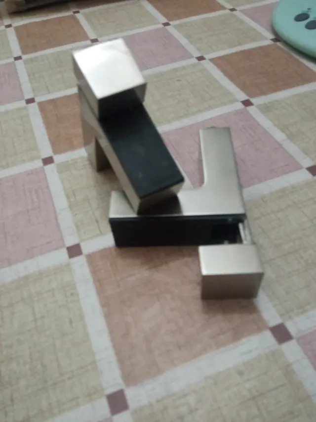 Soportes balda cristal regulables metal