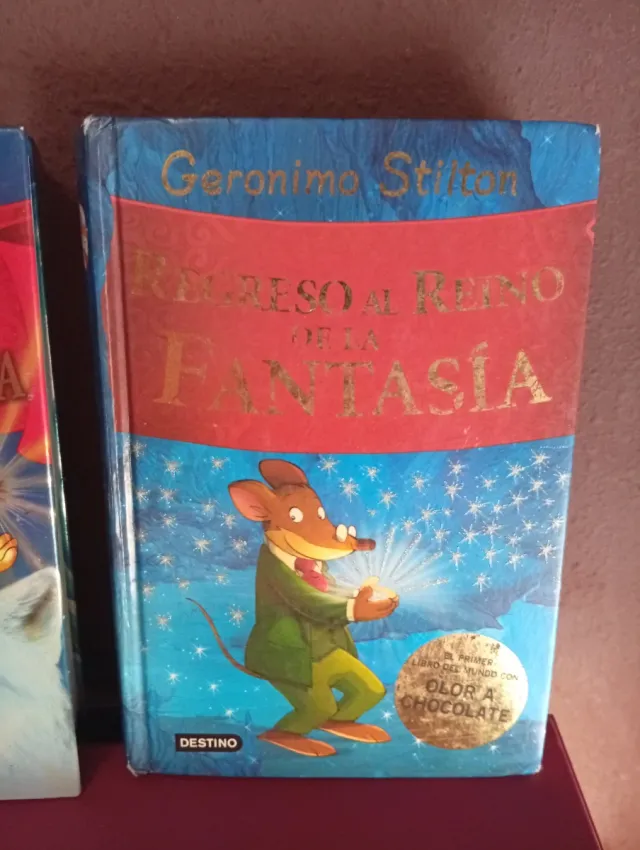 Set di 2 libri fantasy di Geronimo Stilton