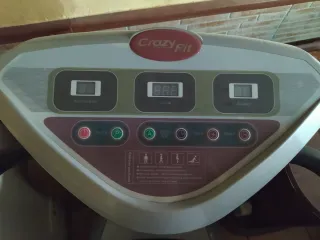 Máquina Vibratoria Crazy Fit Gym.