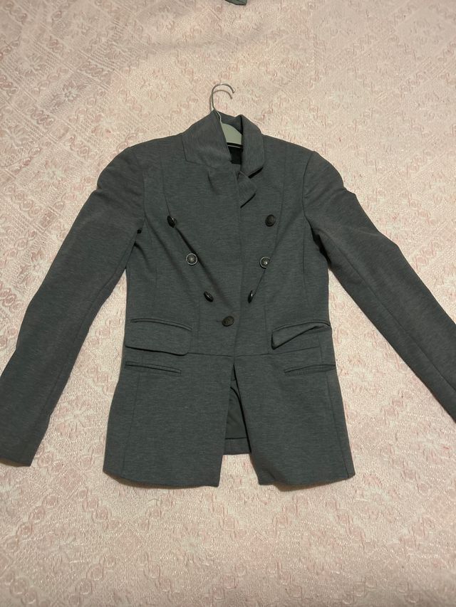 Chaqueta de vestir gris