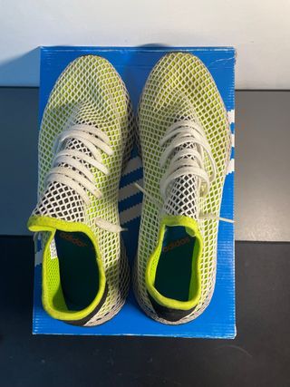 Scarpe Adidas Verdi e Bianche
