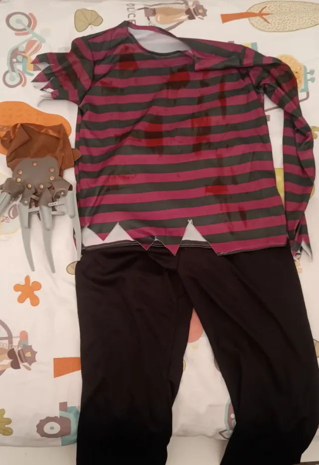 Disfraz Freddy Krueger Talla 10-12