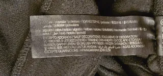 Pantaloncini neri ragazzo Taglia M