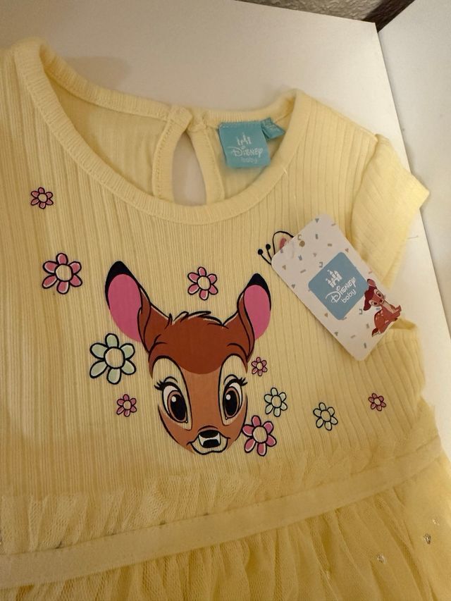 Conjunto Bambi: Vestido y Chaqueta Nuevo