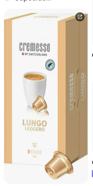 Cafetera Cremesso UNA Automática Blanca