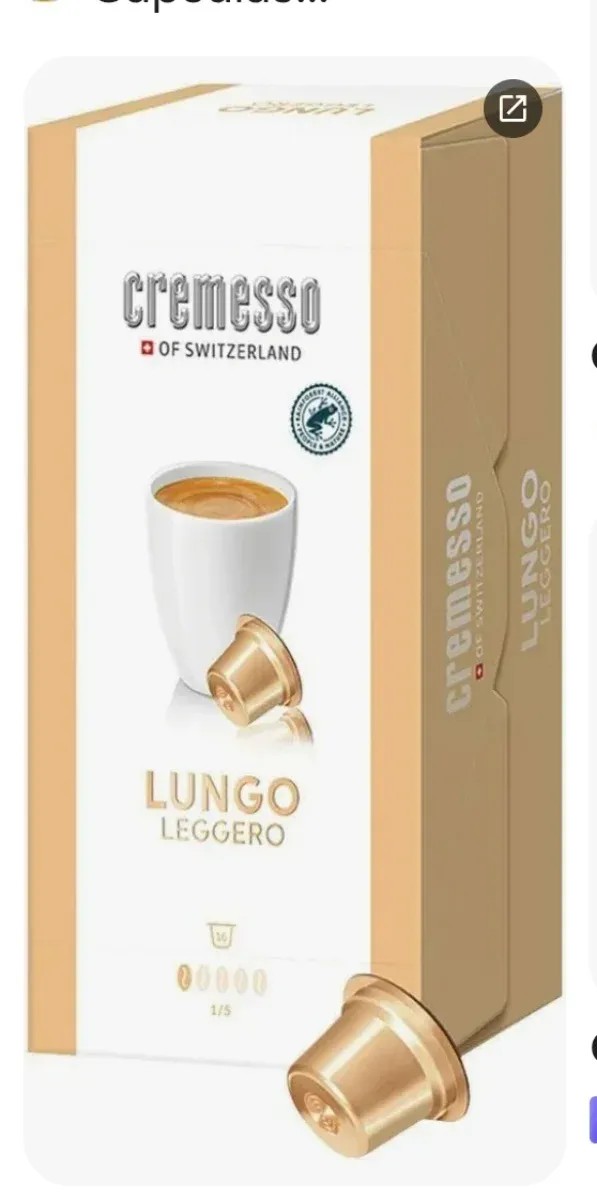 Cafetera Cremesso UNA Automática Blanca